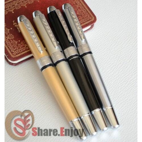 ROLLER BALL PEN 4 PCS JINHAO 250 EXECUTIVE BLACK CHAMPAGNE SILVER SAND