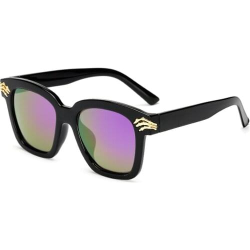 Ghost Claw Sunglasses Men Women Tide Personality Fashion Color Film Sunglasses Design Retro Ladies Sun Glasses Eyewear ZA-114