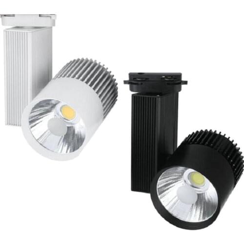 Super Bright COB LED Track lights 35W Track Lamp Light 220V Spotlights Ceiling Rail Track lighting Fixture for Home Cloth Store