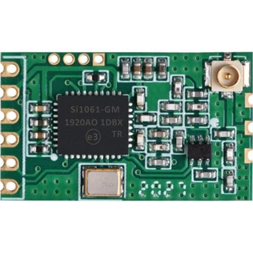 Taidacent 2PCS SI4463 1KM Wireless Transmitter and Receiver Module SI1061 GFSK 433mhz RF Module Long Range Remote Control 32CH