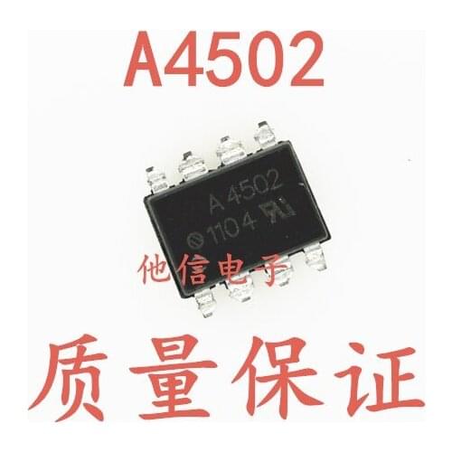 In Stock 100% New&original 5pcs/lot A4502 SOP-8 HCPL-4502 HCPL4502