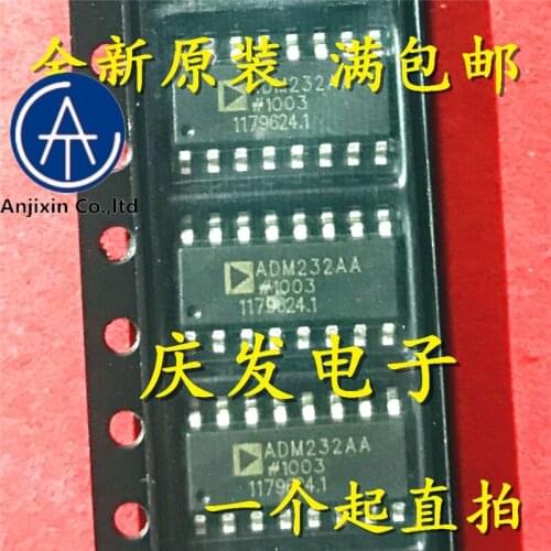 10pcs 100% new and orginal in stock ADM232AARN ADM232AARNZ ADM232AA SOP16