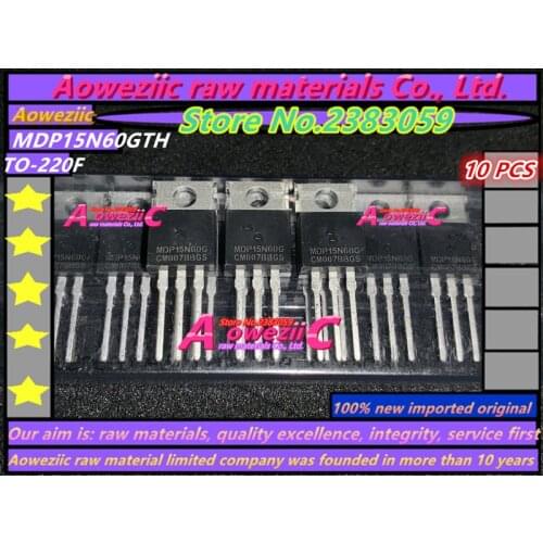 Aoweziic 100%New original MDP15N60GTH MDP15N60G TO-220 MOS tube N tube 15A 600V