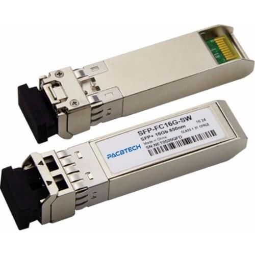 Free Shiping 16G SFP+ 850nm 100M 300M SR FC Transceiver Module 16G SFP+ 1310nm 10KM LR 16G DWDM SFP+ 50GHz 40km DDM Transceiver