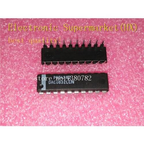 Free Shipping 50pcs/lots DAC0832LCN DAC0832 DIP20 New original IC In stock
