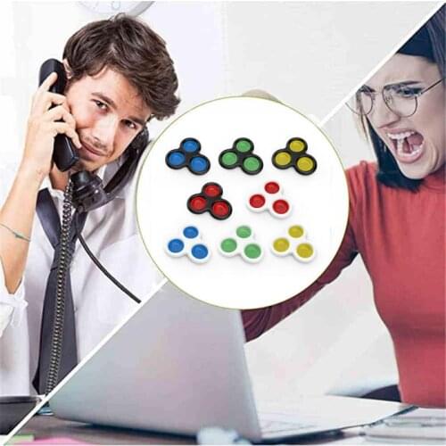 New Finger Press Bubble Decompression Toy Fidget Toys Simple Anti-stress Toy For Adult Children Autistic Needs Sensory