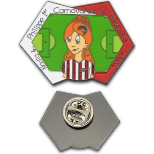 Custom Printed Activity Publicity Pin Badge Sticker Supply Safety Pin Tin Wallet