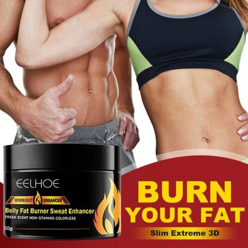 50g Fat Burning Cream,Abdominal Muscle Cream Fat Burner Cellulite Creams Tighten Muscles, Slimming Enhancer Workout Coconut