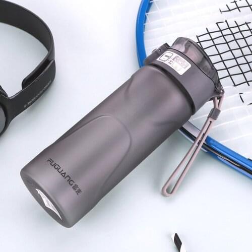 Fashion Simple water bottle Travel hiking office camping Leakproof portable kettle Sport student plastic kettle kid water bottle