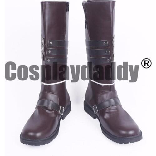 God Eater 2 Rage Burst Male Protagonist Blood Alpha Game Cosplay Shoes Boots S008