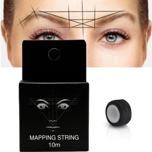 10m Tattoo thread Eyebrow Marker thread Tattoo Brows Point Pre Inked Brow Tattoo Pre-Inked Mapping String Eyebrow Thread makeup