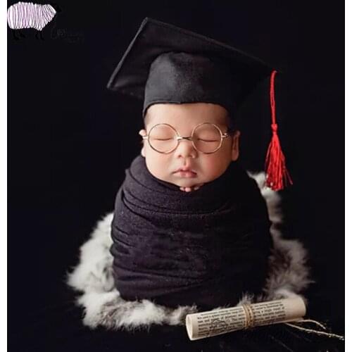 Newborn Baby Girl Boy Hat Photography Props Infant fotografia Accessories Baby Photo Shoot Hat Cap New born Photo Props Bonnet