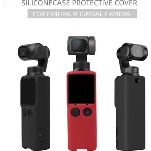 Silicone Protective Case for FIMI Palm Gimbal Camera Sleeve Housing Case Frame for Xiaomi FIMI Palm Pocket Accessories
