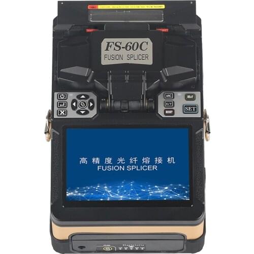 FS-60C Golden Automatic Fusion Splicer Machine Fiber Optic Fusion Splicer Fiber Optic Splicing Machine