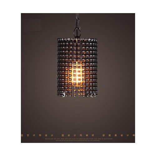 Edison Loft Style Bicycle Chain Droplight Industrial Vintage Pendant Lamp Fixtures For Dining Room Hanging Light Home Lighting
