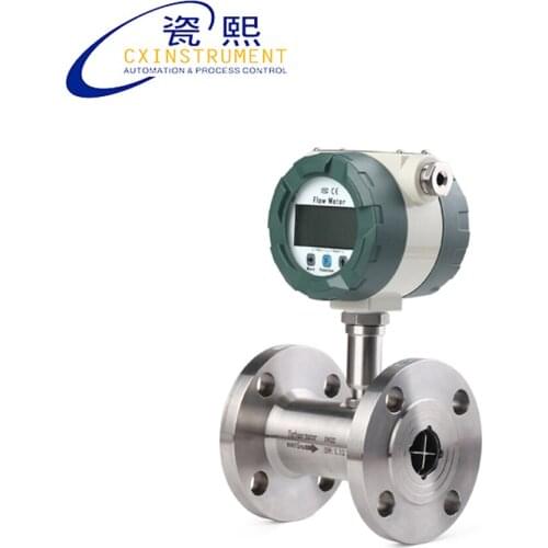 10~100 m3/h Flow Range Stainless Steel Material LCD Display and 4~20mA Output Water Flow Sensor