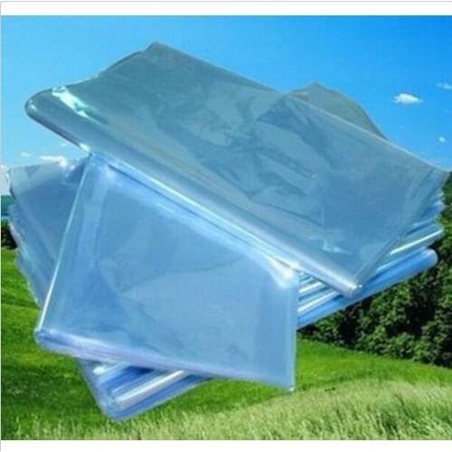 100pcs 12x17cm PVC Heat Shrinkable Bags Film Wrap Cosmetic