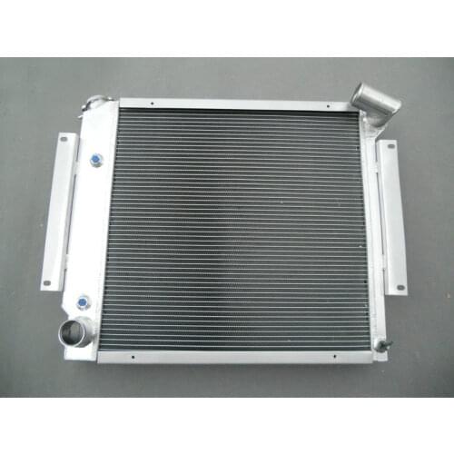 3 Row Aluminum Radiator For International Scout II & Pickup 5.0L 5.6L V8 1970-1981 70 71 72 73 74 75 76 77 78 79 80 81