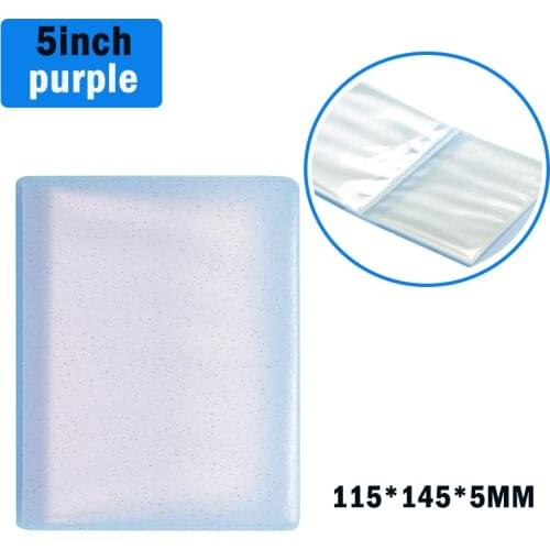 5inch Mini Photo Album Business Card Bag Shiny Photo Holder Sequins Cute Photo Album Picture Case Glitter Card Holder