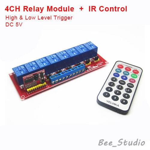 5V 8 CH Channel IR Infrared Remote Control Switch Relay Module Board Arduino 51