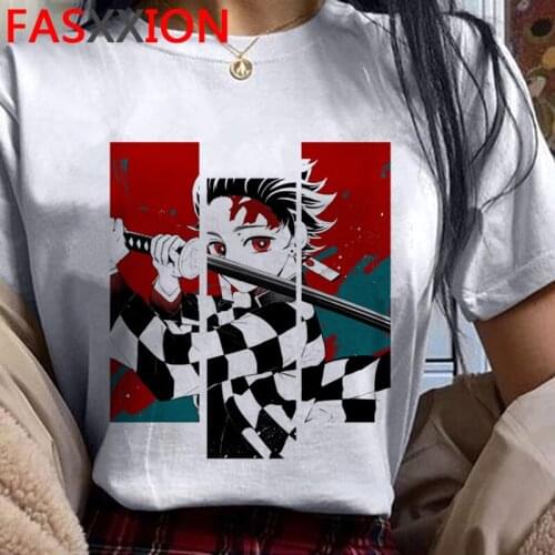 Demon Slayer Kimetsu No Yaiba t shirt male tumblr 2021 harajuku top tees t shirt harajuku kawaii