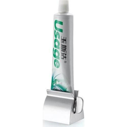 Multifunctional Bathroom Plastic Cream Tube Squeezing Dispenser Rolling Tube Squeezer Tooth Paste Squeezer Toothpaste Dispenser