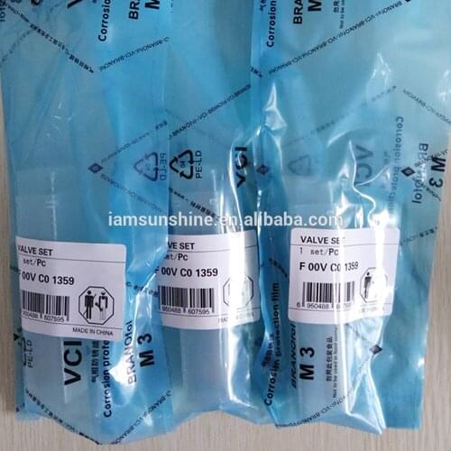 F00VC01359 Made in china fuel injector 0445110623, 0445110950 injector valve set F00VC01359