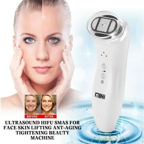 Intensity Ultrasonic HIFU/RF LED Ultrasound Facial Machine Lifting Tightening Massager Beauty Device