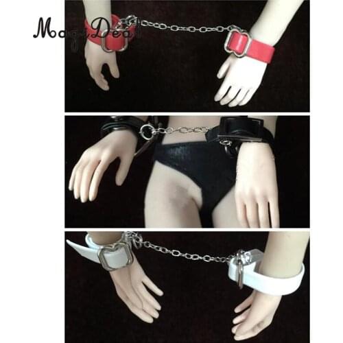 MagiDeal 1:6 Handcuffs Model for 12 Inch Action Figure Doll Toys Soldier Model Toy Body DIY Accessories 3Colors