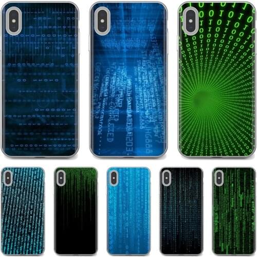 For Huawei Mate 7 8 9 10 20 30 40 Lite Pro P Smart 2018 2019 Plus G7 G8 Soft Shell Covers Computer Code Illustration