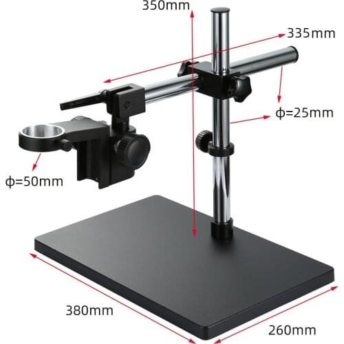 Industrial Electronic Video Microscope Camera Lens Holder Bracket 50mm Universal 360° Rotating Maintenance Workbench