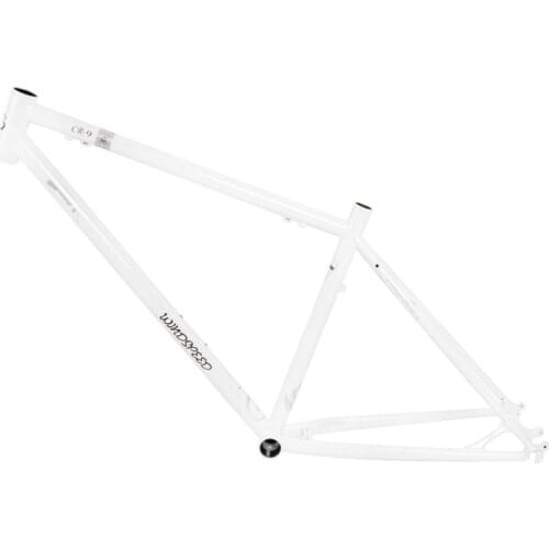 On sale!!DARKROCK windspeed CR-9 Disc Brake MTB bike Frames 26inch CR-MO 4130 steel Mountain bicycles parts white 17inch
