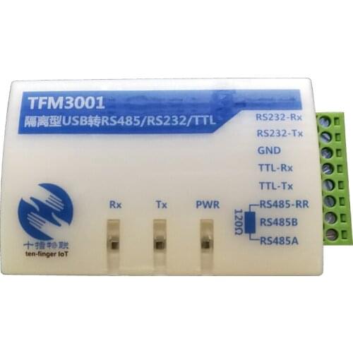 TFM3001 Industrial Grade Magnetic Isolation Usb to RS485 RS232 Ttl Uart Com Serial Cable Db9 Module