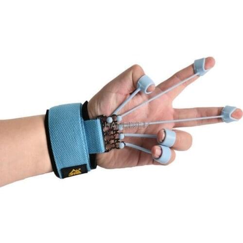 Finger Gripper Strength Trainer Extensor Exerciser Finger Flexion And Extension Training Device With Resistance Band