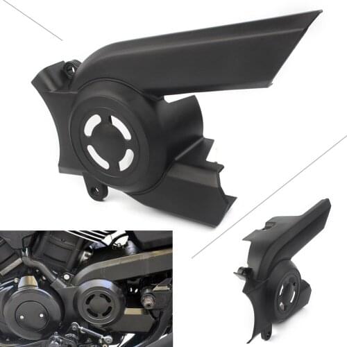 XG750 Motorcycle Front Pulley Sprocket Cover For 2015 Harley Davidson XG 750 Street Black ABS Plastic