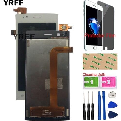 4.5'' Mobie LCD Display For Fly FS 451 FS451 Nimbus 1 Inner LCD Display Panel Front Digitizer Touch Screen Assembly Tools Gift