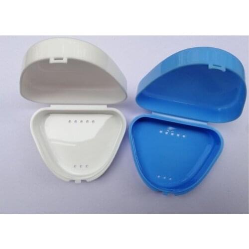 1 Pc Storage Braces Holder Box Food Grade Pp Plastic Box Orthodontic Braces Box Denture Storage Box Keep The Braces Clean