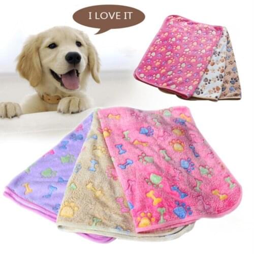 1PCS Pet Dog Super Absorbent Towel Large Absorbent Dog Towel Dog Mat 2 Sizes D328