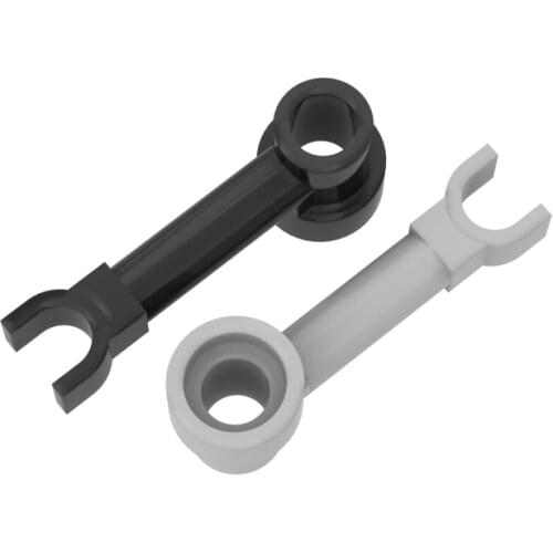 MOC 4735 Bar 1x3 with Clip Stud Receptacle (Robot Arm) for Building Blocks Parts DIY Educational Tech Parts Toys for Kids