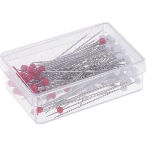 100x Lot Glass Ball Head Sewing Pins Patchwork Quilting Dressmaking Pins