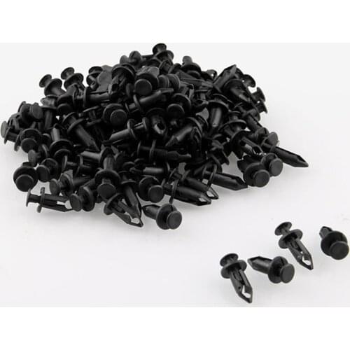 120X9mm hole plastic fixing buckle 120 only fender bumper push-type buckle