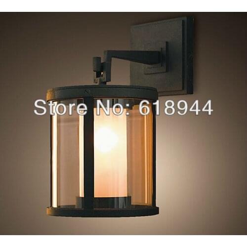 2013 Antique UNIQUE metal vintage wall lamps light fixture for passageway/outdoors lighting E26/E27 wall lights for home