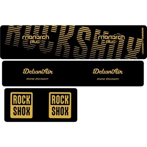 2020 RockShox Monarch Plus RC3 Rear Suspension Protective Sticker for MTB Mountain Bike Bicycle Cycling Rear Shock Decals