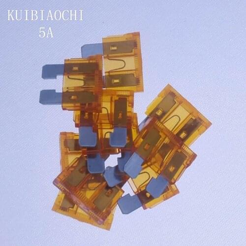 50pcs/lot Medium Car Fuse 5A Auto Car Motorcycle Automotive FUSES APM ATM 5A,Medium Blade Fuse