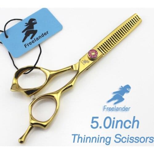 6.0in. Freelander Profissional Hairdressing Scissors Hair Thinning Scissors Set Barber Shears High Quality Salon