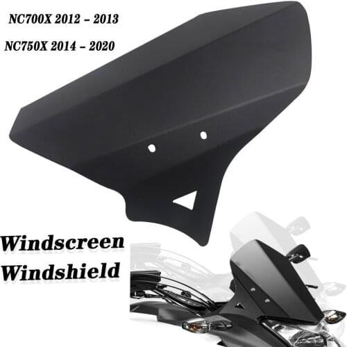 Motorcycle Accessories Windscreen Windshield Wind Shield Screen Protector For Honda NC700X 2012 - 2013 NC750X 2014 - 2020 NC 750