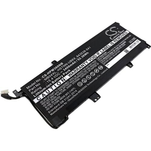 CS 3400mAh/52.36Wh battery for HP Envy 15-aq004ur x360,Envy x360 15-aq000,Envy X360 15-AQ000NB,Envy X360 15-AQ000NF
