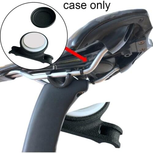 For Airtag Bicycle Seat Bow Seat Saddle Bracket Hidden Black Positioning Anti-lost Tracker Fixed Sticker Protective Cover