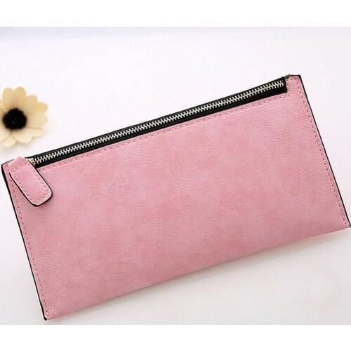Wallet Women Fashion Coin Wallet Purse Wallet ID Card Cash Holder Long Clutch Zip Purse
