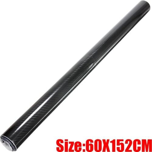 Mayitr 1SET High Quality 5D Glossy Carbon Fiber Car Vinyl Wrap Film Sticker Bubble Free For Auto Cellphone Computer Bicycle